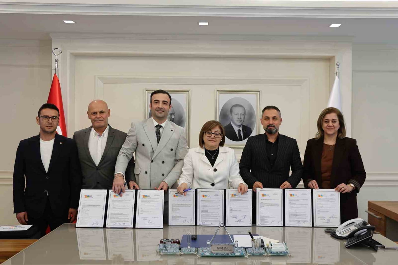GAZİANTEP BÜYÜKŞEHİR BELEDİYESİ İLE EXPOSPORT ARASINDA DÜZENLENECEK EXPOSPORT 2027 GAZİANTEP SPOR...