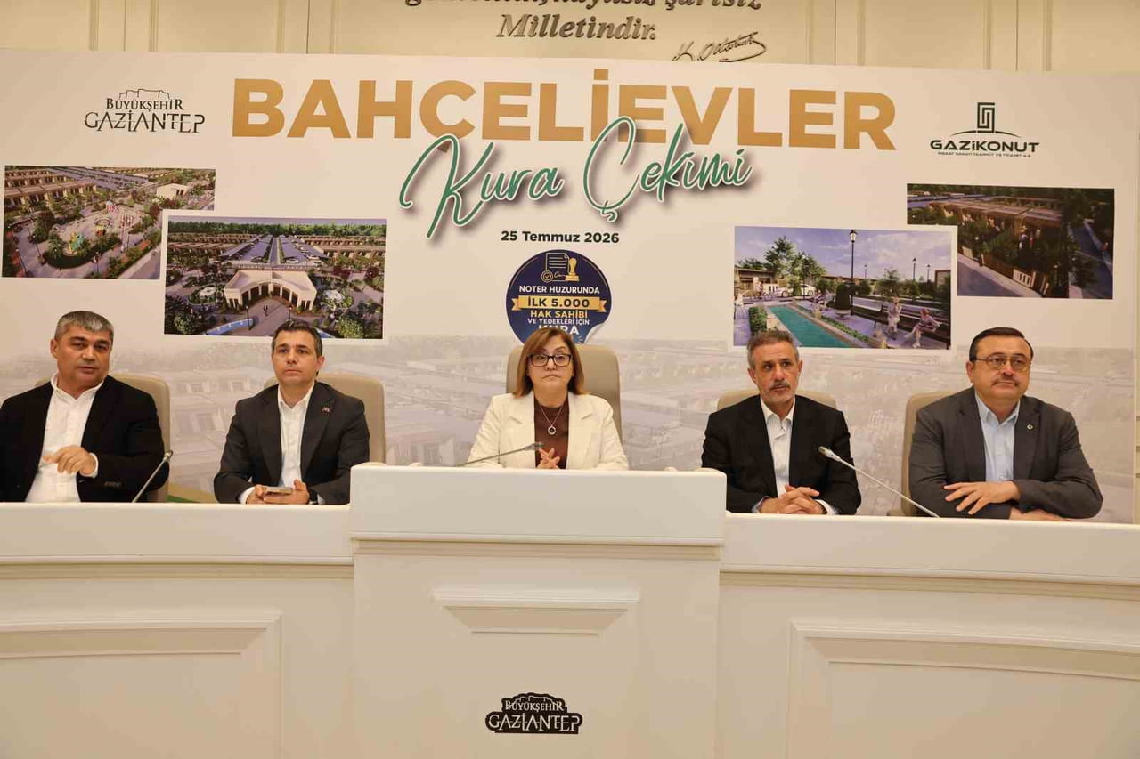 GAZİANTEP BÜYÜKŞEHİR BELEDİYESİ İŞTİRAKİ GAZİ KONUT TARAFINDAN İNŞA EDİLECEK BAHÇELİEVLER...