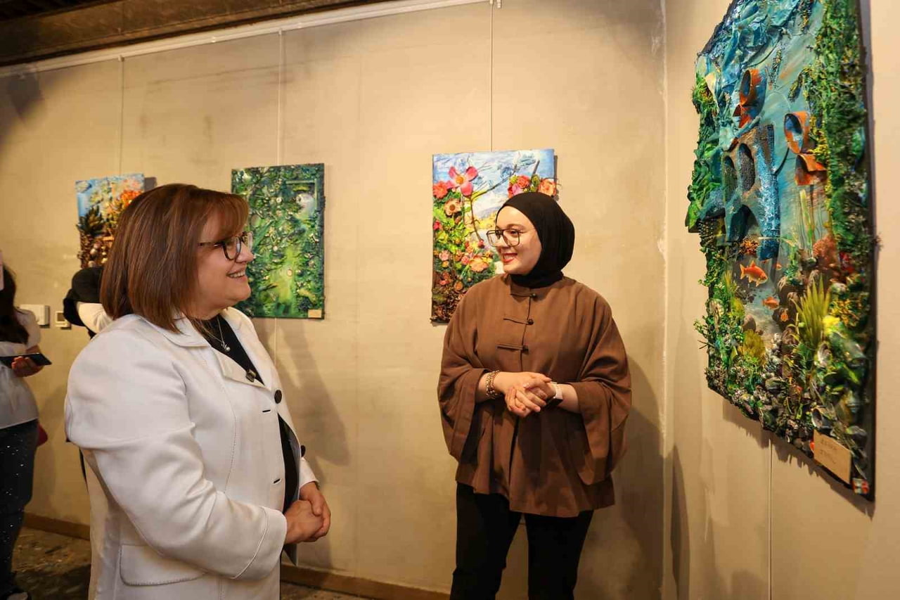 GAZİANTEP BÜYÜKŞEHİR BELEDİYESİ TARAFINDAN "ATMA SANATA DÖNÜŞTÜR" VE "BAKIŞIN ÖTESİNDE"...