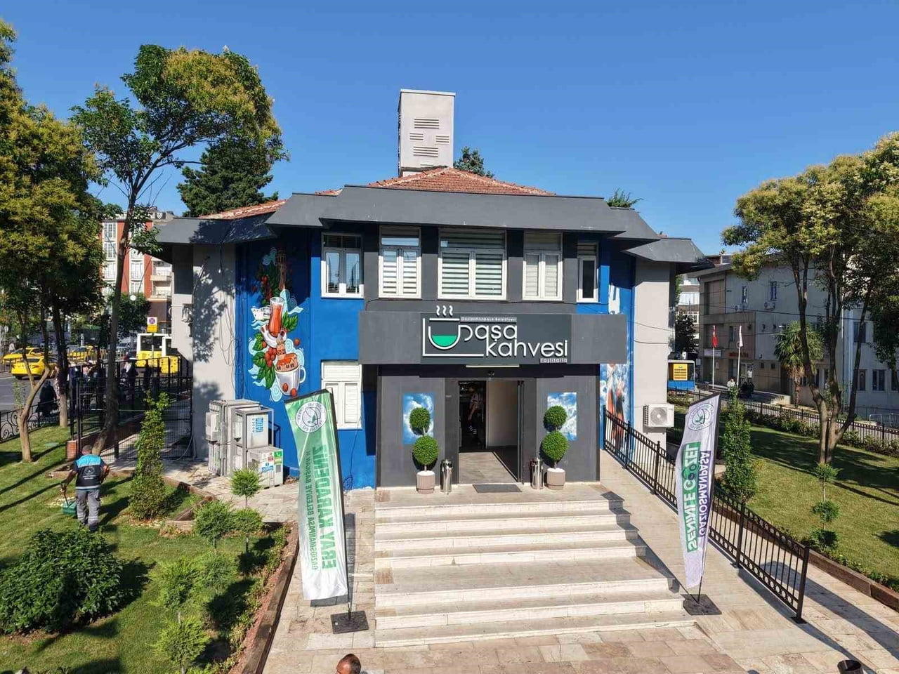 GAZİOSMANPAŞA BELEDİYESİ, TARAFINDAN HAYATA GEÇİRİLEN PAŞA KAHVESİ PROJESİNİN İLK ŞUBESİ TÖRENLE...