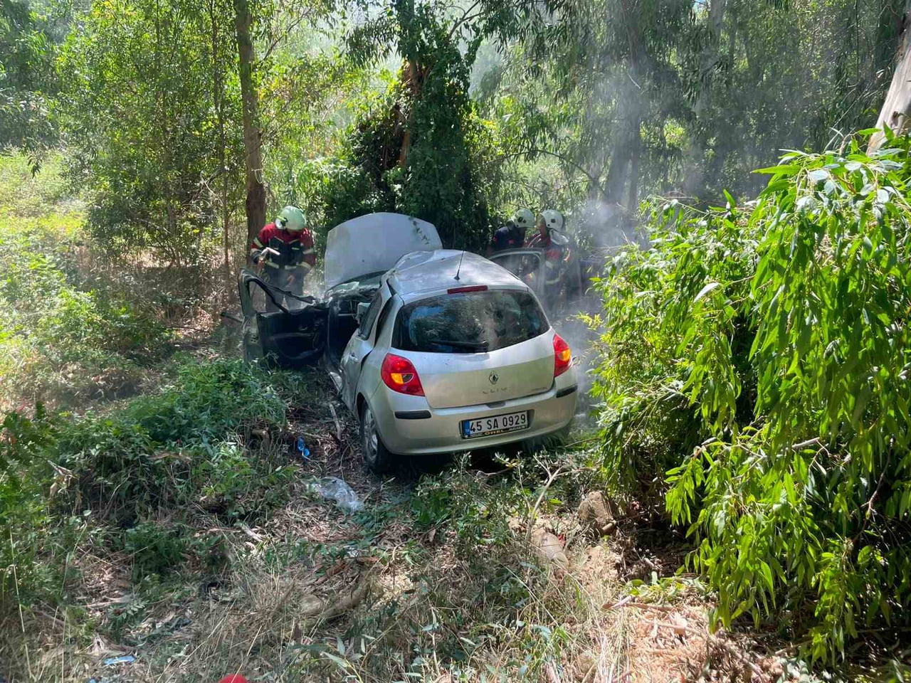 GERMENCİK’TE TRAFİK KAZASI: 1 ÖLÜ, 1 YARALI