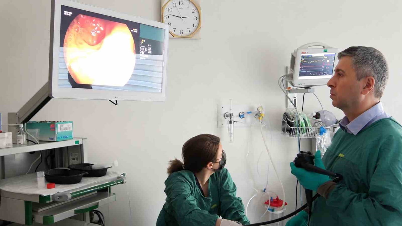 GİRESUN EĞİTİM VE ARAŞTIRMA HASTANESİ GASTROENTEROLOJİ KLİNİĞİ TARAFINDAN YÜRÜTÜLEN ÇALIŞMAYLA...