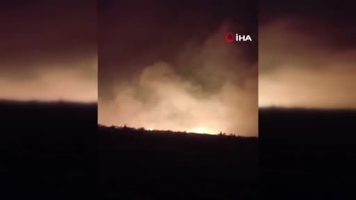 Güdül’de otluk alanda çıkan yangın söndürüldü