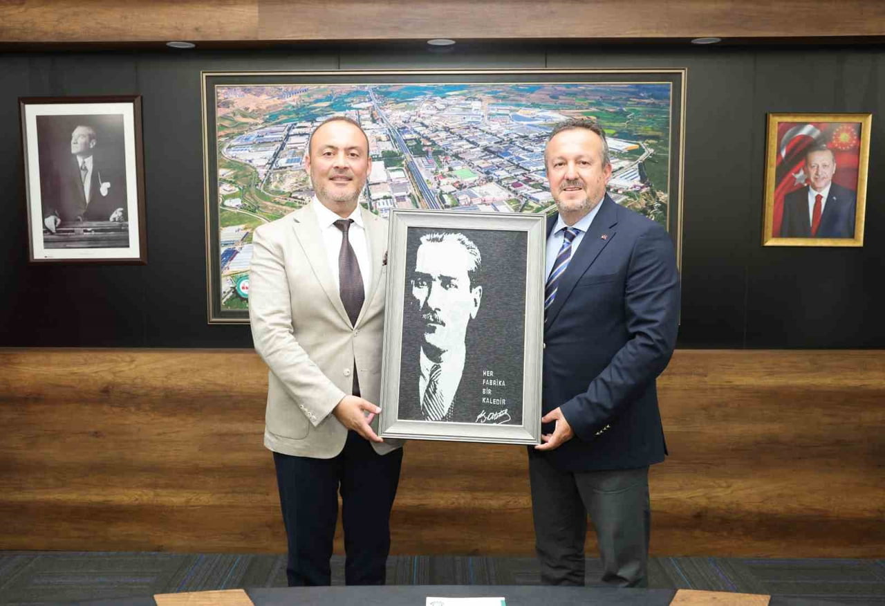 GÜNEY EGE SANAYİ VE İŞ DÜNYASI FEDERASYONU (GESİFED) BAŞKANI HAKAN URHAN VE YÖNETİM KURULU...