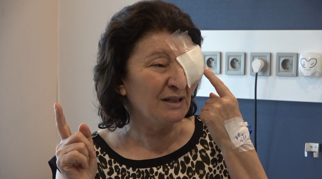 GÜRCİSTAN’IN  TİFLİS KENTİNDEN GELEN 62 YAŞINDAKİ İRA GELİTASHVİLİ, AMELİYAT SONRASI ÖZELLİKLE...