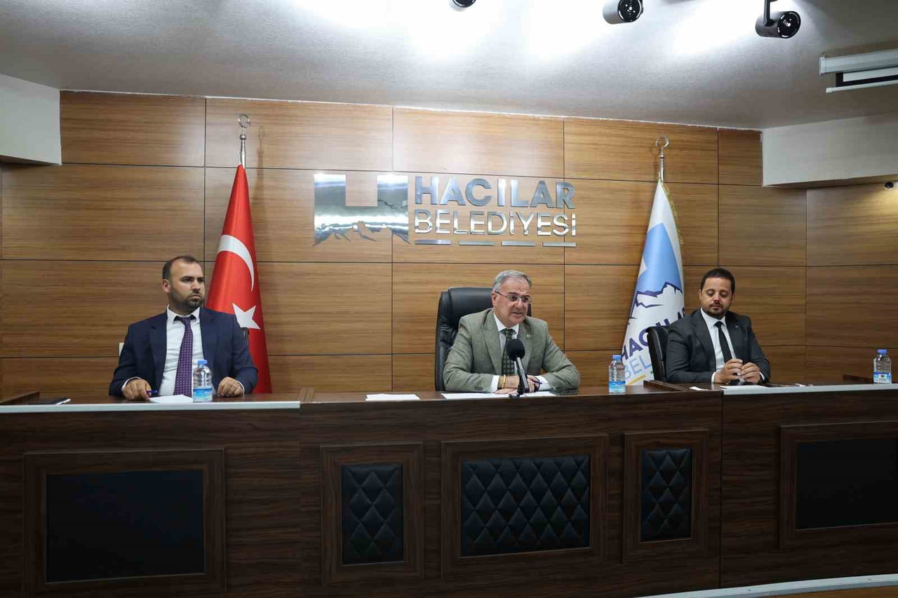 HACILAR BELEDİYESİ TEMMUZ AYI OLAĞAN MECLİS TOPLANTISI, HACILAR BELEDİYE BAŞKANI BİLAL ÖZDOĞAN...