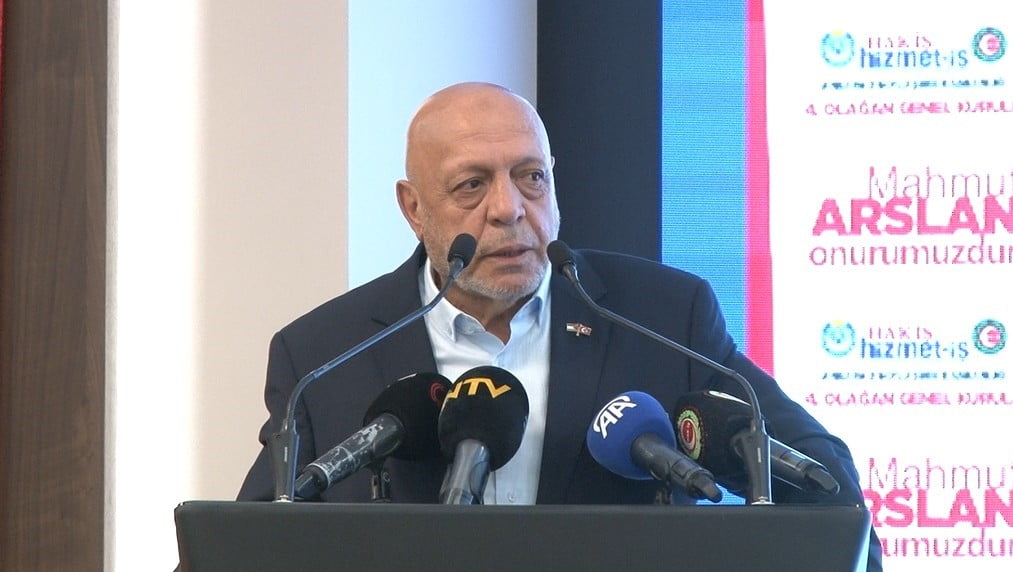 HAK-İŞ KONFEDERASYON GENEL BAŞKANI MAHMUT ARSLAN, HİZMET-İŞ ANKARA 2 NO'LU ŞUBE BAŞKANLIĞI 4....