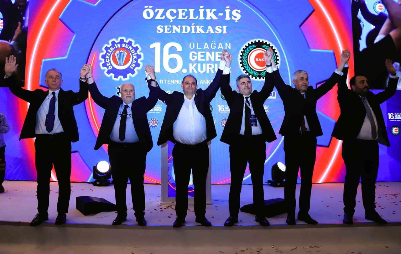 HAK-İŞ KONFEDERASYONU'NA BAĞLI ÖZÇELİK-İŞ SENDİKASI'NIN 16. OLAĞAN GENEL KURULU'NDA MEVCUT GENEL...