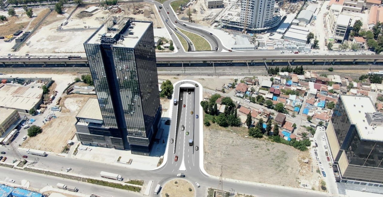 HALKAPINAR ULAŞIMINI RAHATLATACAK ALT GEÇİDİN 2026 YILI SONUNDA HİZMETE AÇILMASI...