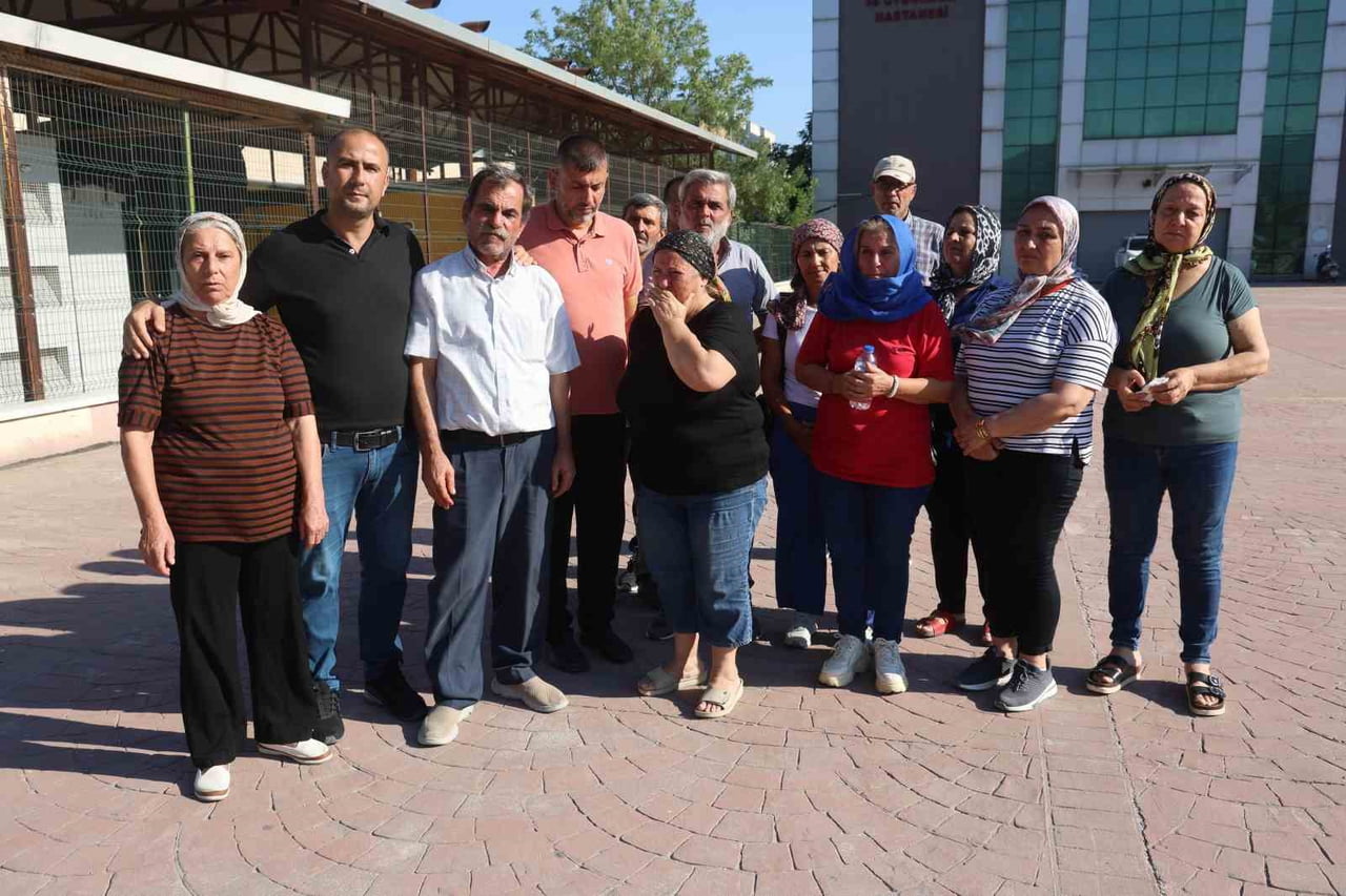 HATAY'DA MUSTAFA KEMAL ÜNİVERSİTESİ EĞİTİM ARAŞTIRMA HASTANESİ MORGUNDA YAŞANAN CENAZE...