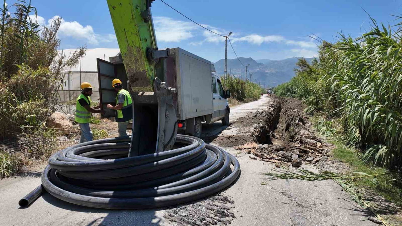 HATAY BÜYÜKŞEHİR BELEDİYESİ, SAMANDAĞ’DA YÜRÜTTÜĞÜ TEKEBAŞI İÇME SUYU PROJESİ’NDE YÜZDE 86 FİZİKİ...