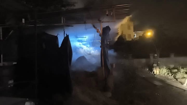 HATAY’IN DÖRTYOL İLÇESİNDE ÇIKAN SAMANLIK YANGINI İTFAİYE EKİPLERİNİN MÜDAHALESİYLE...
