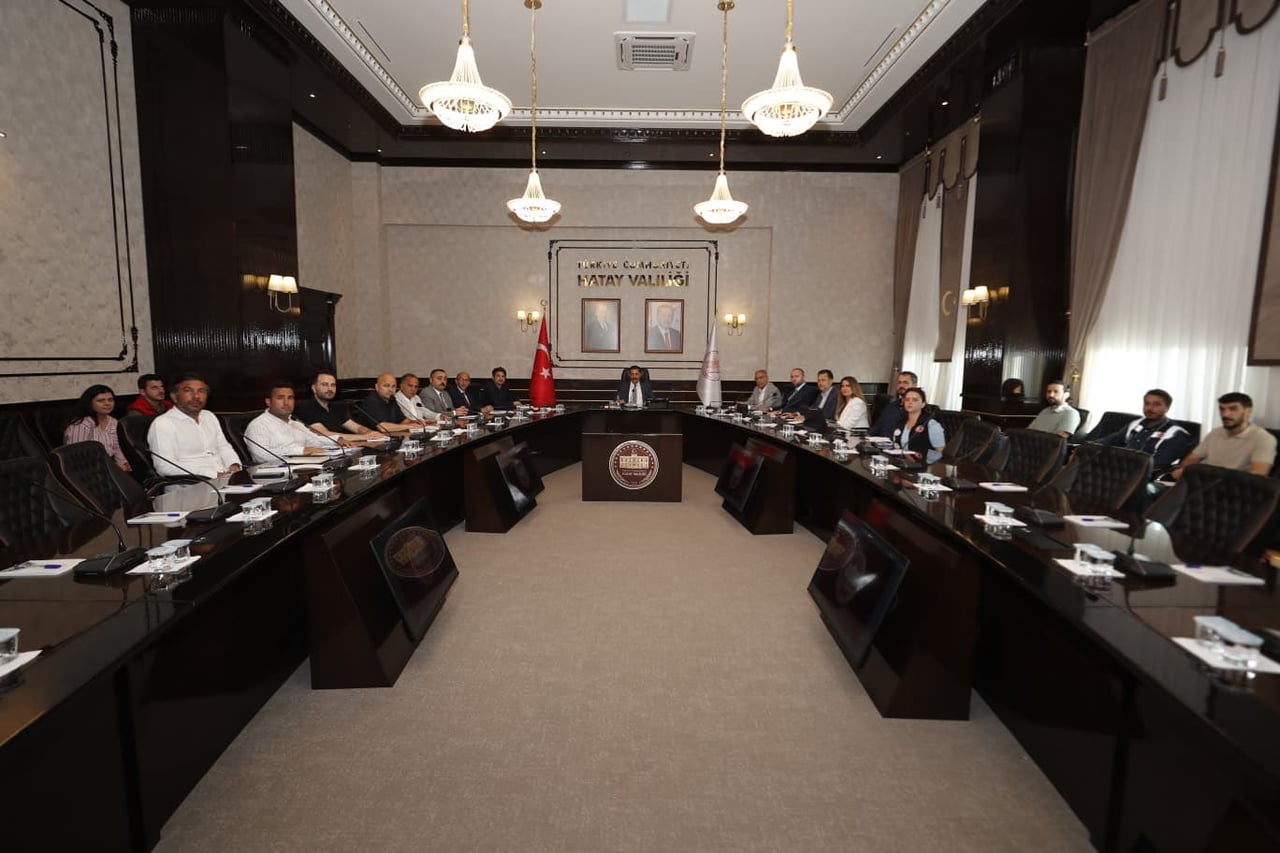 HATAY VALİSİ MUSTAFA MASATLI BAŞKANLIĞINDA GERÇEKLEŞTİRİLEN ANTAKYA TARİHİ KENT MERKEZİ...