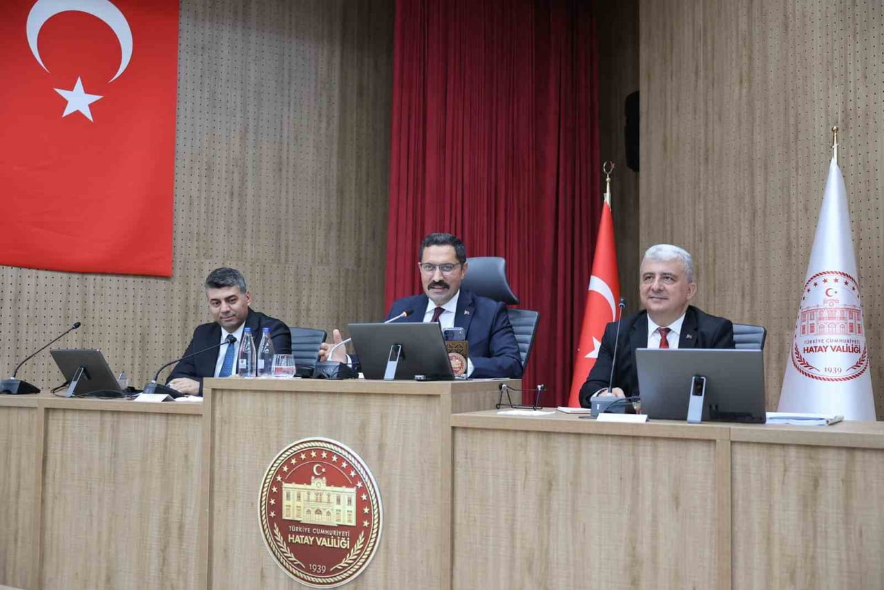 HATAY VALİSİ MUSTAFA MASATLI BAŞKANLIĞINDA GERÇEKLEŞTİRİLEN İL KOORDİNASYON KURULU 2026 YILI 3....