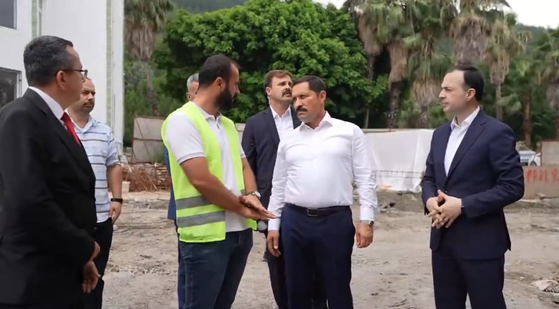 HATAY VALİSİ MUSTAFA MASATLI, PAYAS İLÇESİNDE YAPIMI SÜREN EĞİTİM YATIRIMLARINDA İNCELEMELERDE...