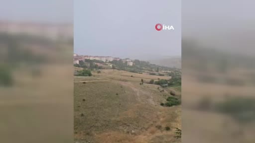 Haymana Merkez Camii'ne yıldırım düştü