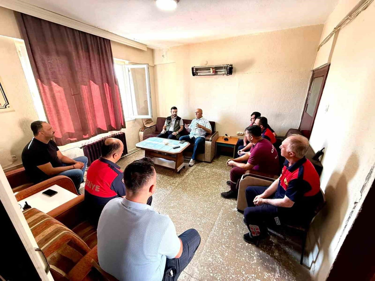 HİSARCIK İTFAİYE PERSONELİNE ORMAN YANGINLARIYLA MÜCADELE EĞİTİMİ VERİLDİ