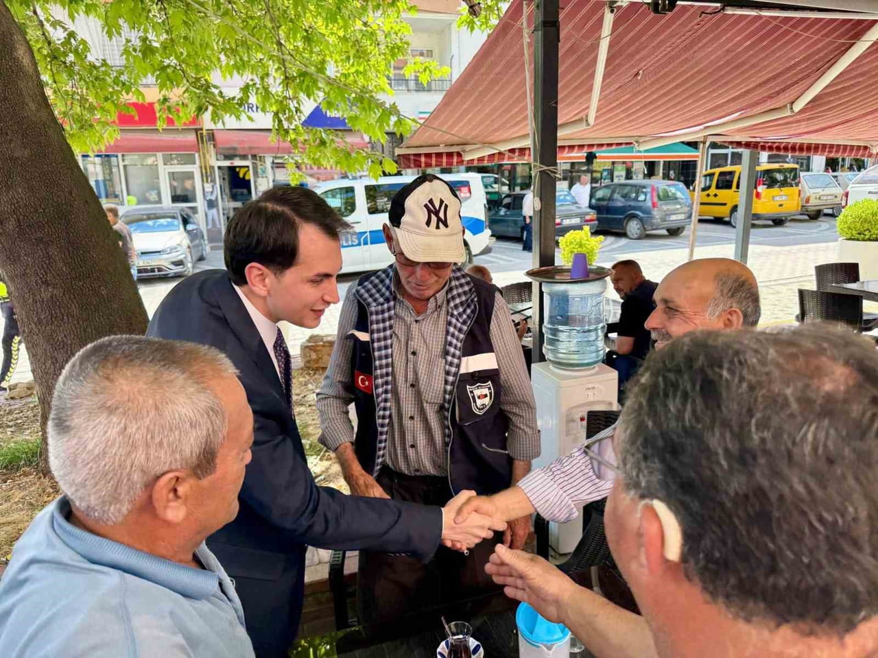 HİSARCIK KAYMAKAMI ATAM, ESNAF VE VATANDAŞLARLA BULUŞTU