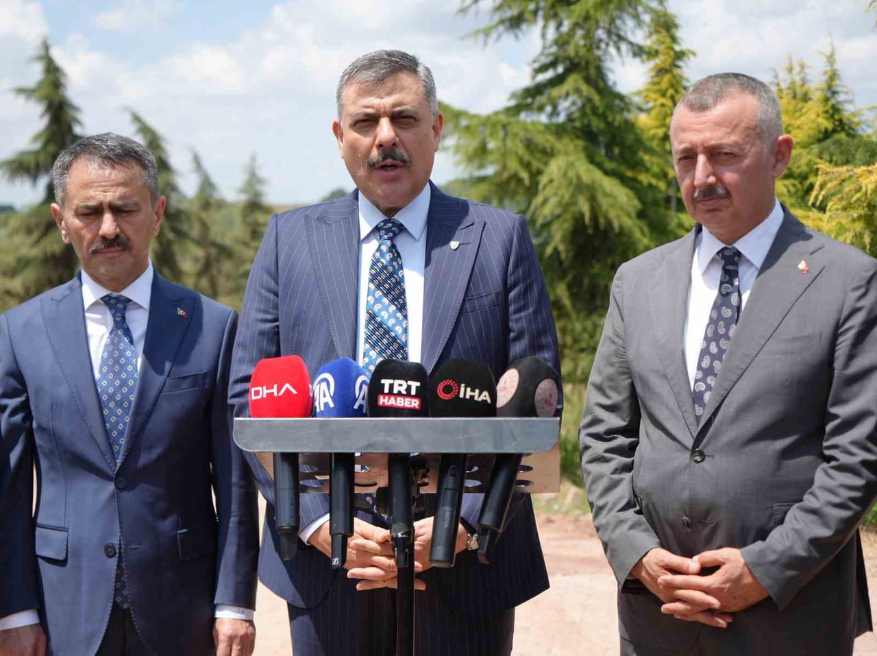 İÇİŞLERİ BAKANI MUSTAFA ÇİFTÇİ, AÇIKLAMALARDA BULUNDU