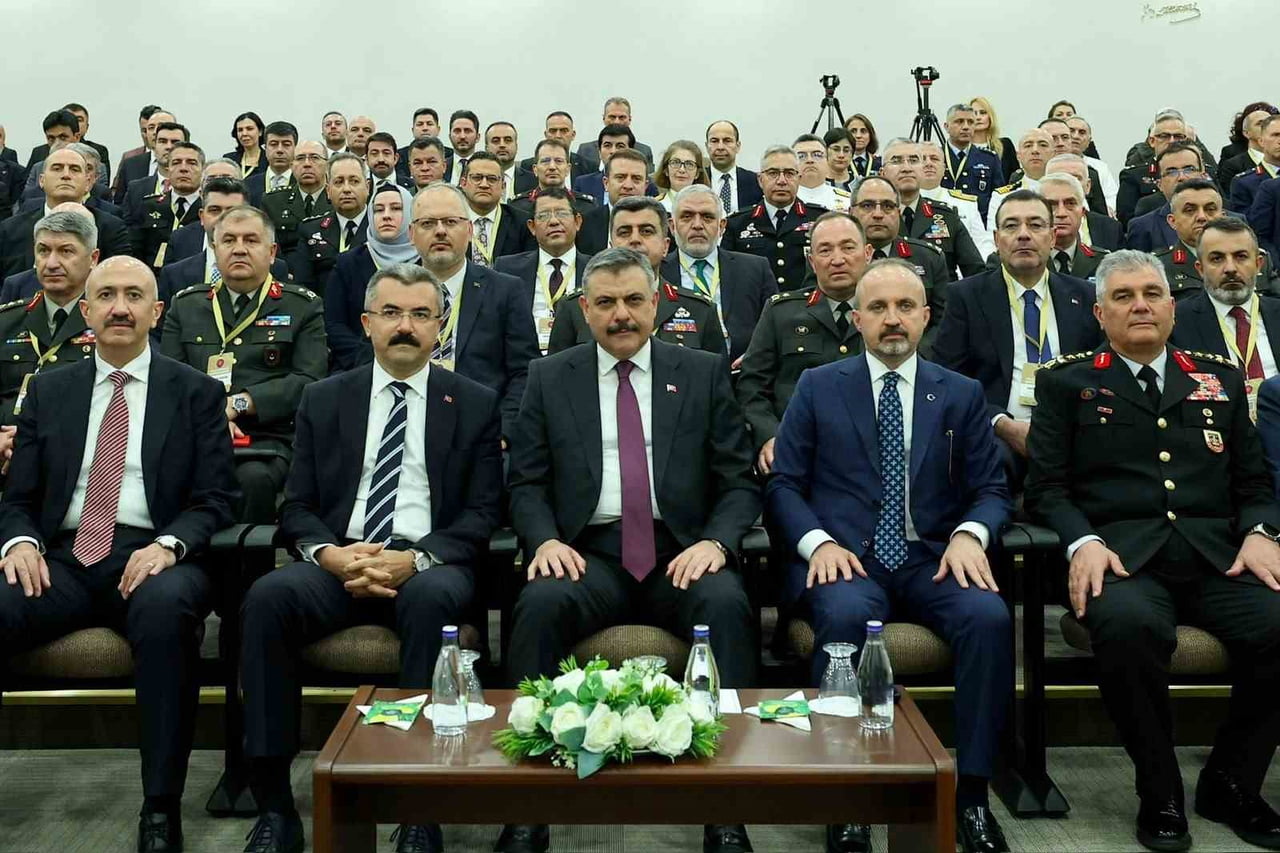 İÇİŞLERİ BAKANI MUSTAFA ÇİFTÇİ, MİLLİ GÜVENLİK KURULU GENEL SEKRETERLİĞİ'NDE DÜZENLENEN MİLLİ...