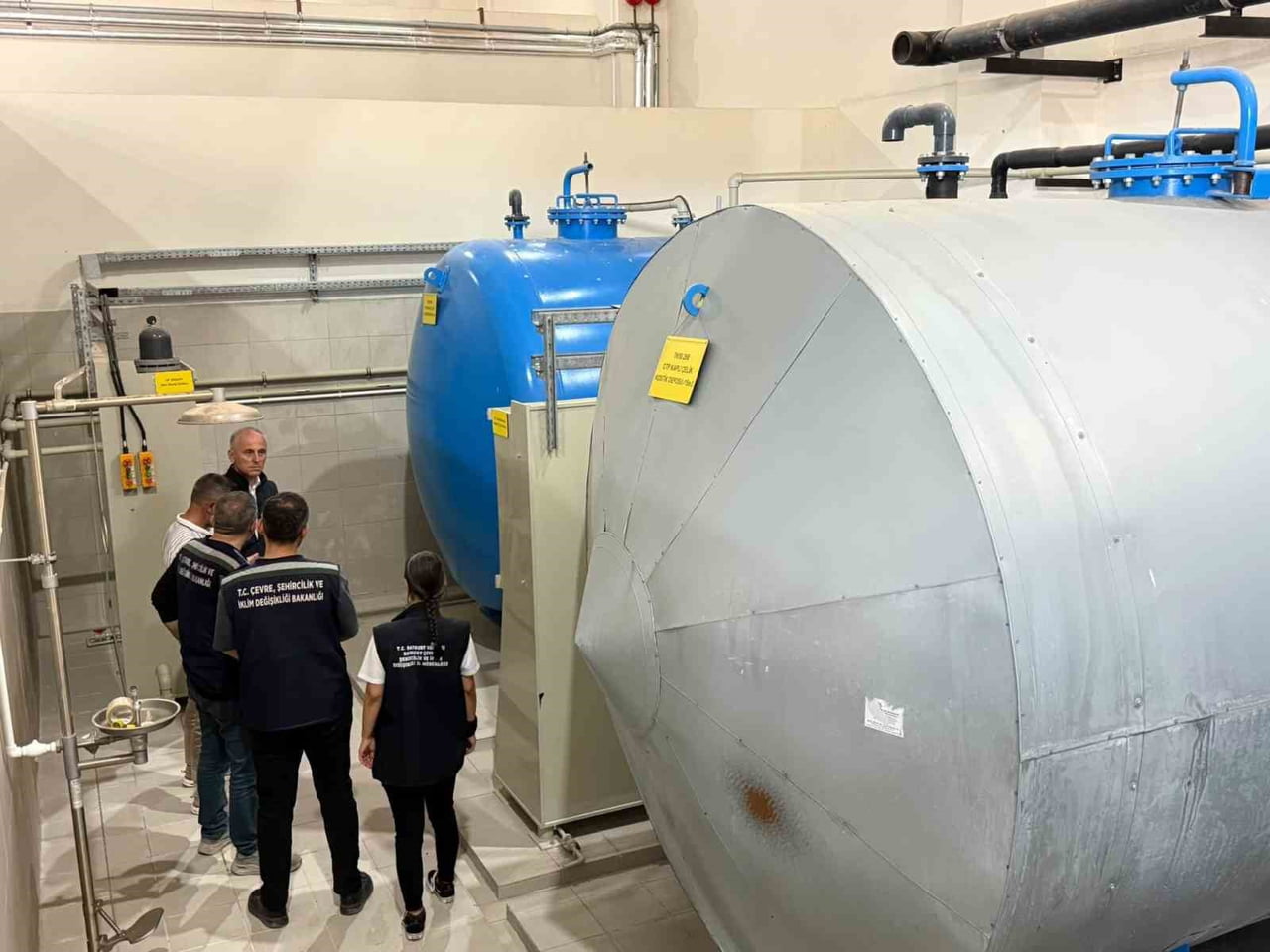 İÇME SUYU ARITMA TESİSİNDE ÇEVRE DENETİMİ YAPILDI