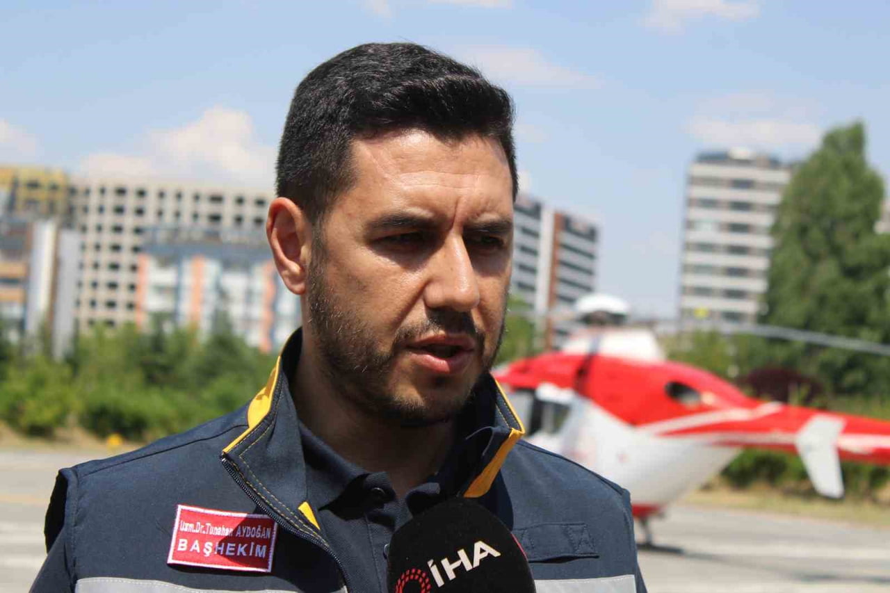 İL AMBULANS SERVİSİ BAŞHEKİMİ UZMAN DOKTOR TUNAHAN AYDOĞAN; "87 BİN VATANDAŞIMIZA HASTANE ÖNCESİ...
