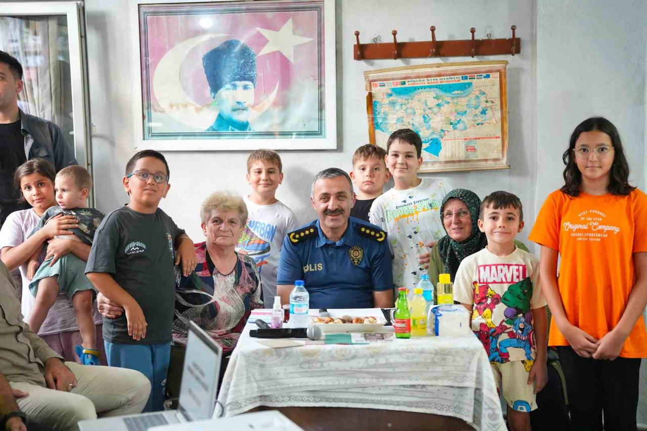İL EMNİYET MÜDÜRÜ A. METİN TURANLI'NIN KATILIMIYLA, ŞUBE MÜDÜRLERİ VE SÜLEYMANPAŞA İLÇE EMNİYET...