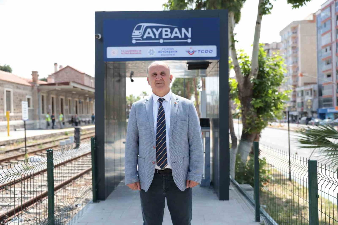 İNCİRLİOVA BELEDİYE BAŞKANI AYTEKİN KAYA, AY-BAN BANLİYÖ HATTI'NIN 17 TEMMUZ CUMA GÜNÜ HİZMETE...