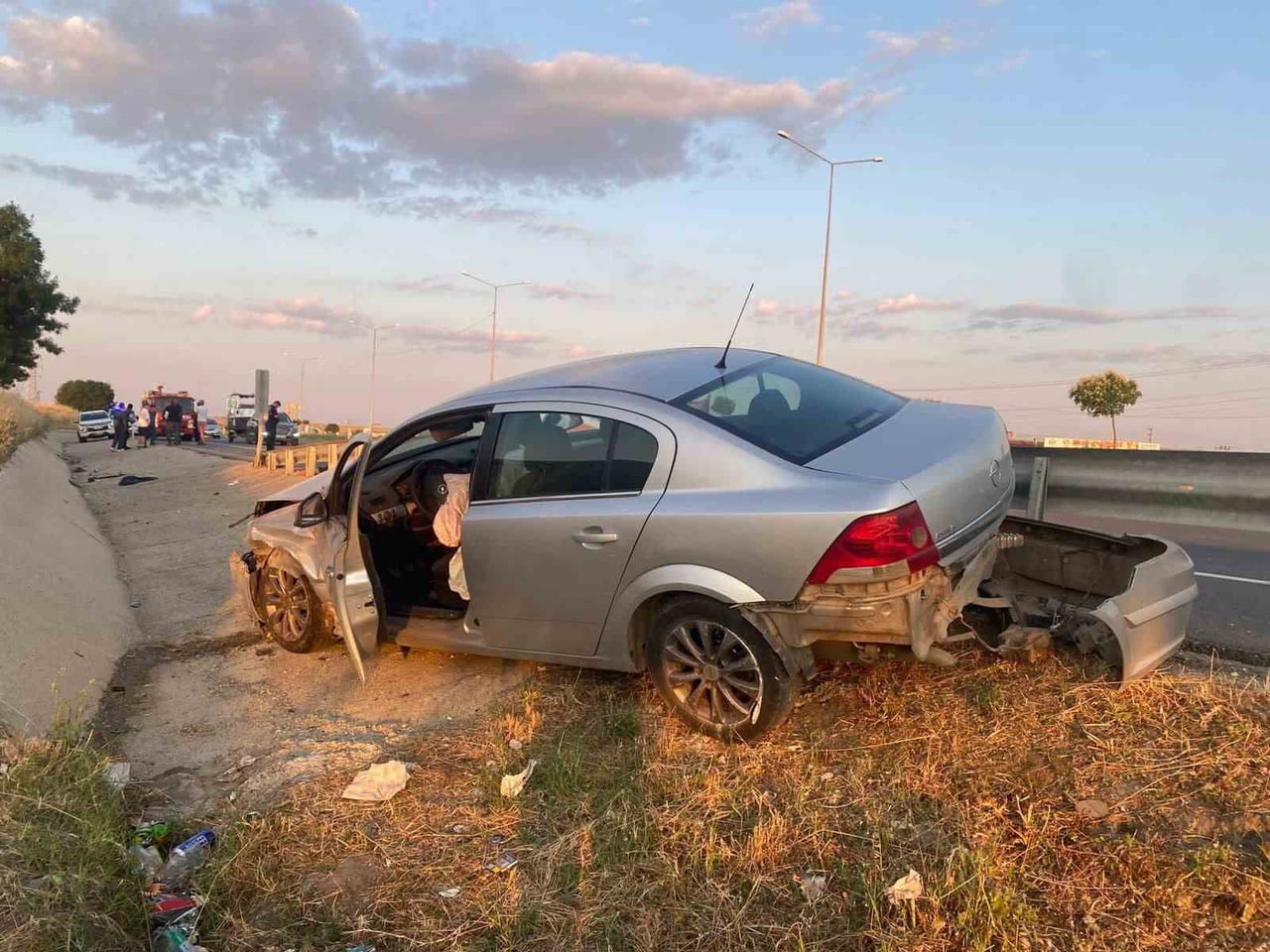 İPSALA’DA MEYDANA GELEN KAZADA 1 KİŞİ AĞIR YARALANDI