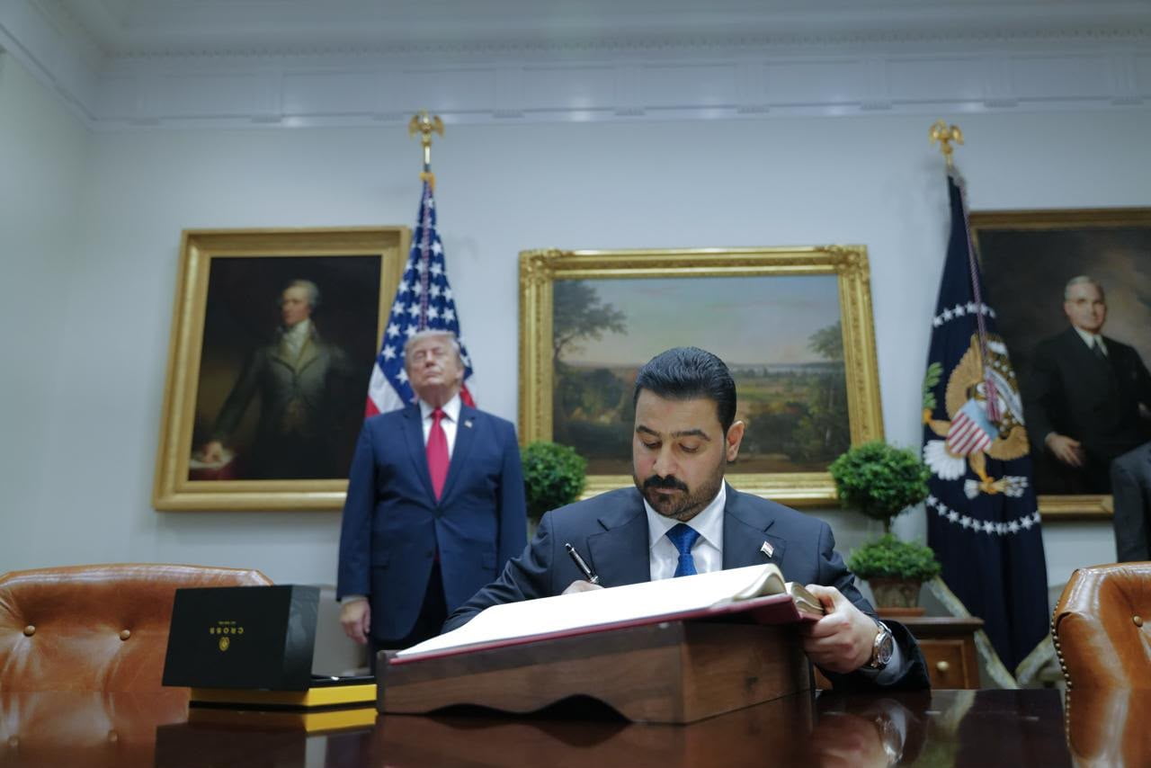 IRAK BAŞBAKANI ZEYDİ, BEYAZ SARAY’DA TRUMP İLE BİR ARAYA GELDİ