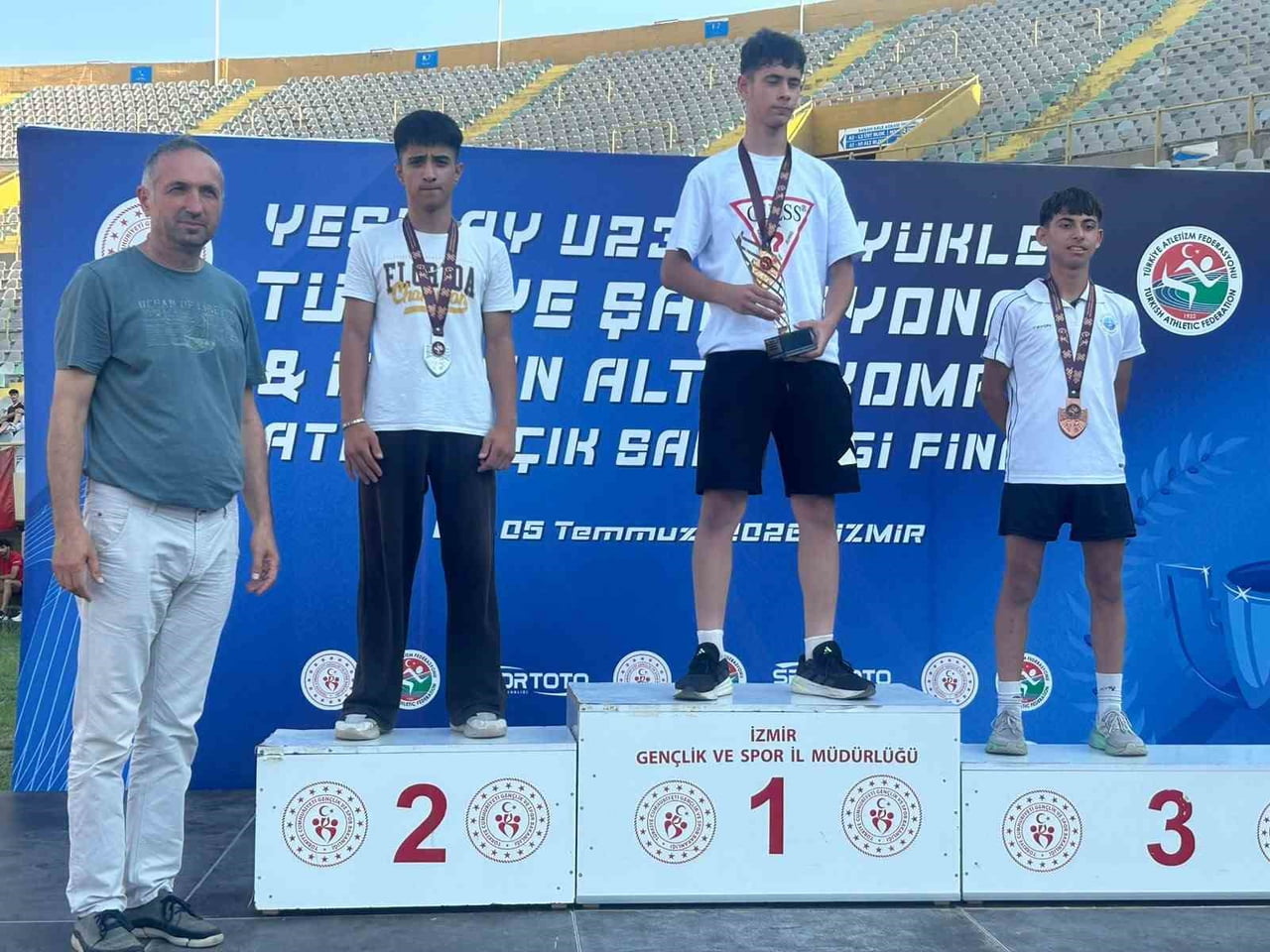 İZMİR'DE DÜZENLENEN ORHAN ALTAN KOMPLE ATLET ÇOKLU BRANŞLAR FİNALİ'NDE AYDIN'I TEMSİL EDEN...