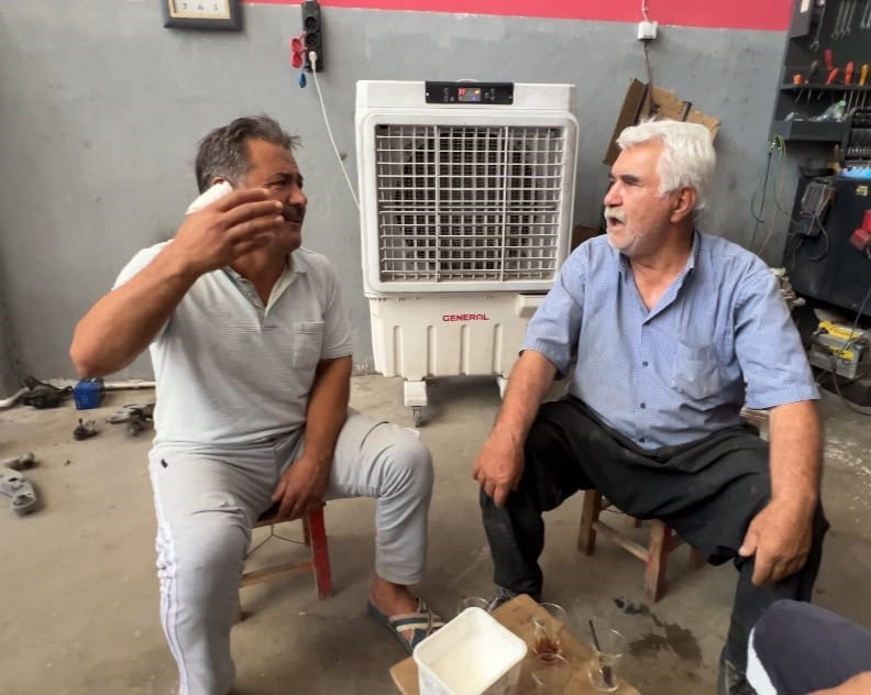 KAHRAMANMARAŞ KÜÇÜK SANAYİ SİTESİ’NDE ARACINI TAMİR ETTİRMEK İÇİN TAMİRCİYE GELEN TAHSİN...