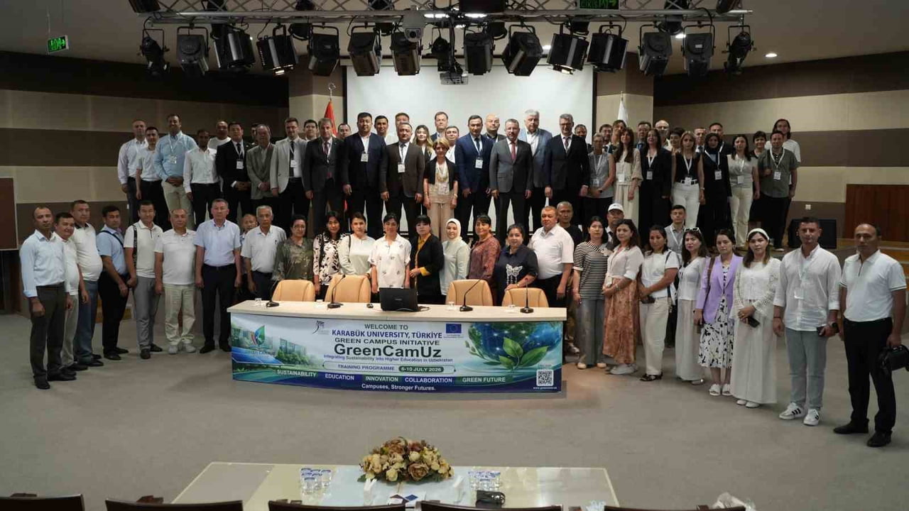 KARABÜK ÜNİVERSİTESİ (KBÜ), AVRUPA BİRLİĞİ ERASMUS+ PROGRAMI KAPSAMINDA YÜRÜTÜLEN GREENCAMUZ...