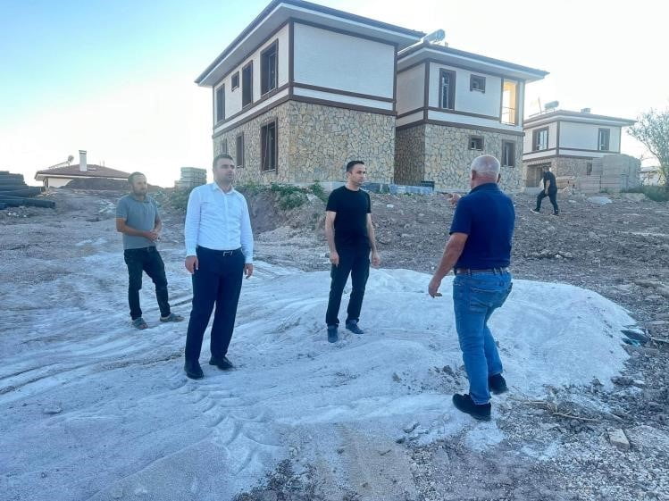 KAYMAKAM KILIÇ, YANGIN BÖLGESİNDE İNCELEMEDE BULUNDU