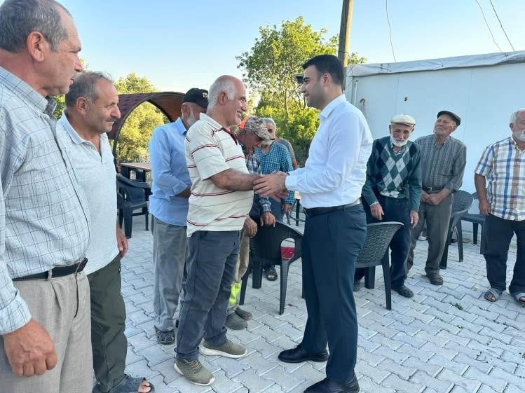 KAYMAKAM KILIÇ, YANGIN BÖLGESİNDE İNCELEMEDE BULUNDU