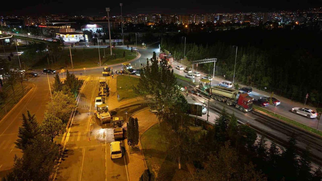 KAYSERİ BÜYÜKŞEHİR BELEDİYESİ FEN İŞLERİ DAİRE BAŞKANLIĞI TARAFINDAN TALAS BULVARI İLE ÂŞIK VEYSEL...