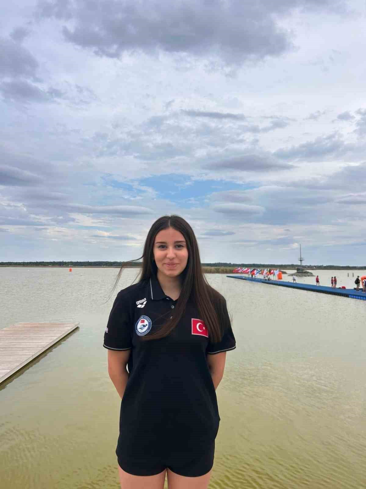KAYSERİ YÜZME SPOR KULÜBÜ SPORCUSU 16 YAŞINDAKİ İKRA SIVACI, MİLLİ TAKIM KADROSU İLE AVRUPA...