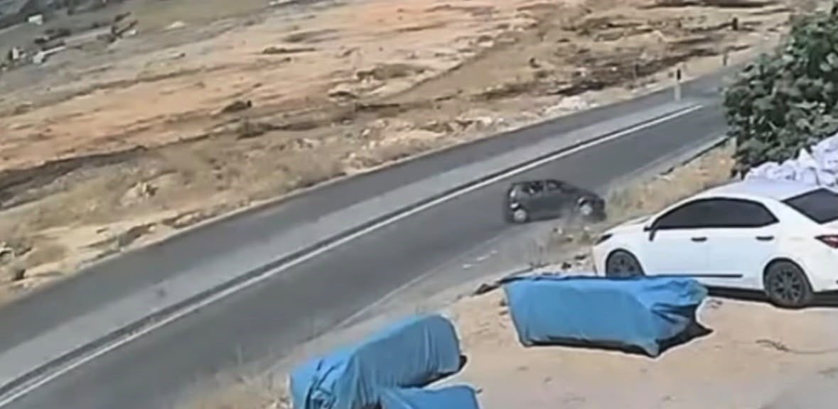 KAZA GÜVENLİK KAMERASINA YANSIDI.