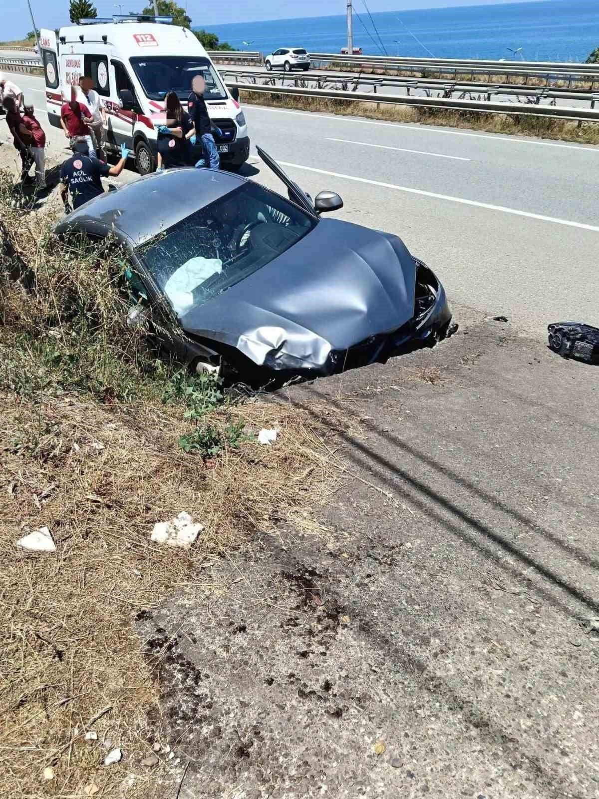 KAZA YAPAN ARACIN GÖRÜNTÜSÜ