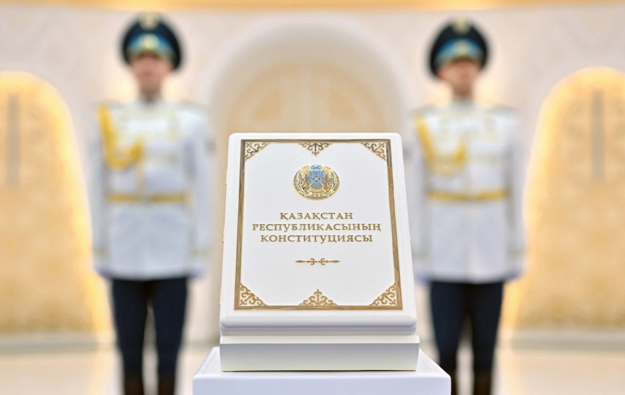 KAZAKİSTAN CUMHURBAŞKANI KASIM CÖMERT TOKAYEV, YENİ ANAYASANIN BUGÜN YÜRÜRLÜĞE GİRMESİ HAKKINDA...