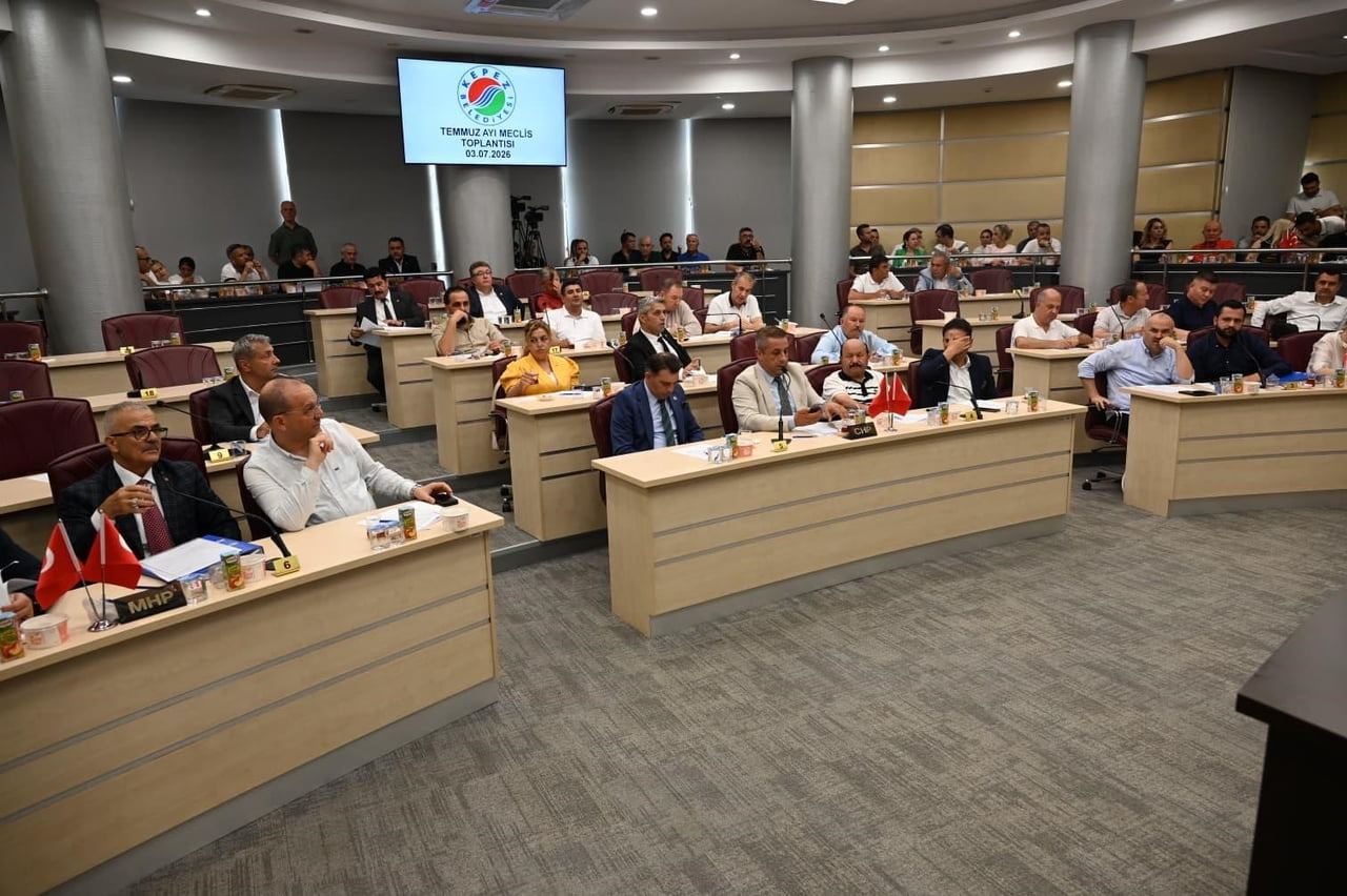 KEPEZ BELEDİYE MECLİSİ'NİN TEMMUZ AYI OLAĞAN TOPLANTISINDA BELEDİYE ÇALIŞANLARINA KURBAN VE...