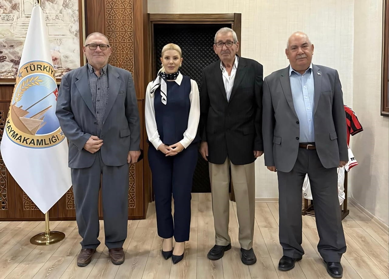KIBRIS GAZİLERİNDEN KAYMAKAM YILDIRIM'A ANLAMLI ZİYARET