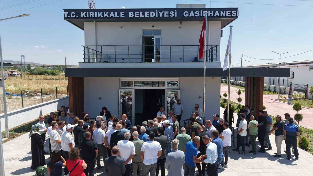 KIRIKKALE BELEDİYESİ TARAFINDAN YAPIMI TAMAMLANAN KENTİN İLK MODERN GASİLHANESİ DÜZENLENEN TÖRENLE...
