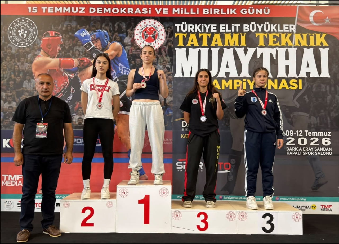 KOCAELİ'NİN DARICA İLÇESİNDE DÜZENLENEN TÜRKİYE ELİTE BÜYÜKLER TATAMİ TEKNİK MUAYTHAİ...