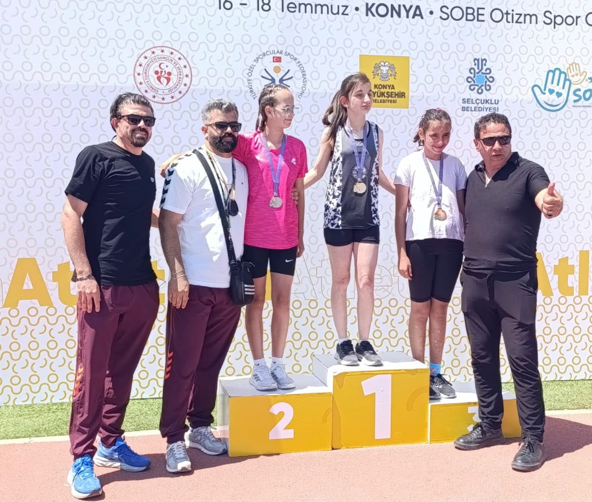 KONYA'DA DÜZENLENEN VE TÜRKİYE'NİN İLK OTİZM TEMALI SPOR ORGANİZASYONU OLAN SOBE OTİZM SPOR...