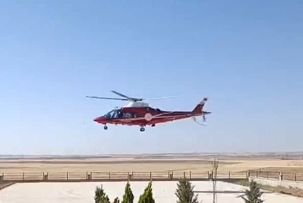 KONYA’NIN KULU İLÇESİNDE YENİ DOĞAN BEBEK AMBULANS HELİKOPTERLE KONYA ŞEHİR HASTANESİ’NE SEVK...