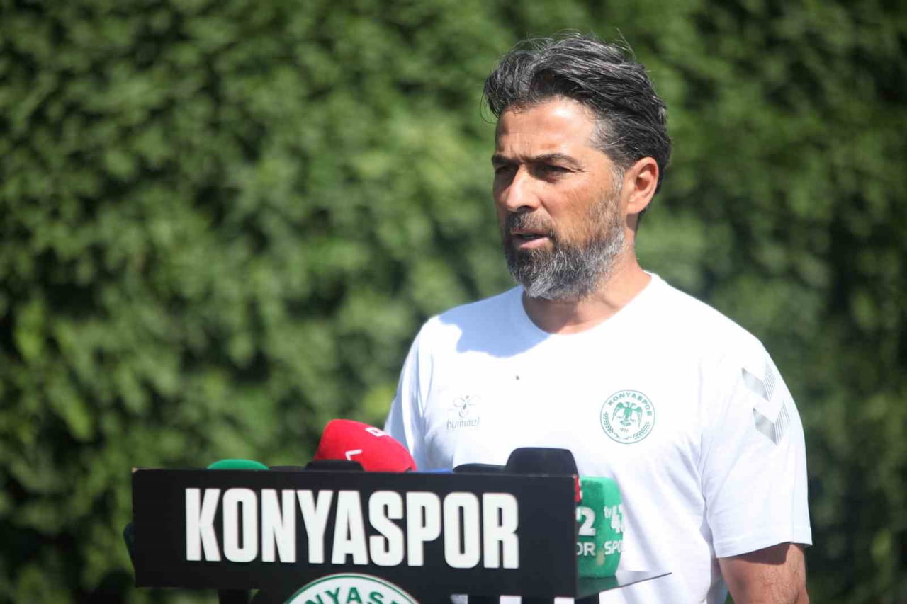 KONYASPOR TEKNİK DİREKTÖRÜ İLHAN PALUT, "BUGÜN YEDİNCİ GÜN. SEZON HAZIRLIKLARIMIZ YOĞUN BİR...