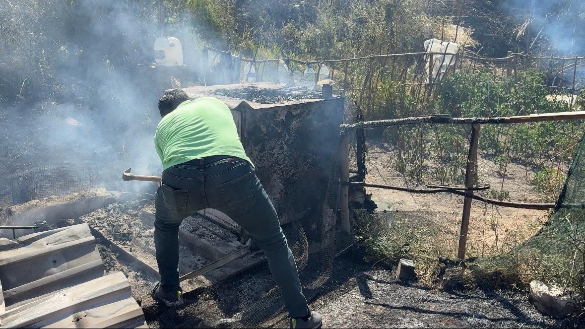 KÜTAHYA'DA DEMİR YOLU GEÇİDİ YAKININDA ÇIKAN OT YANGINI, RÜZGARIN ETKİSİYLE KISA SÜREDE BÜYÜYEREK...