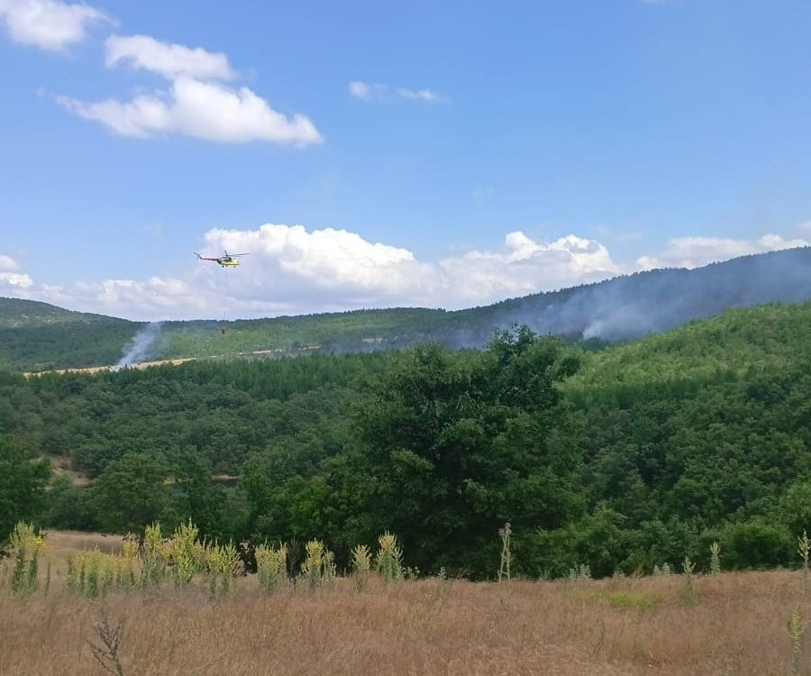 KÜTAHYA'DA EV YANGINI ORMANA SIÇRADI, 3 HEKTARLIK ALAN ZARAR GÖRDÜ
