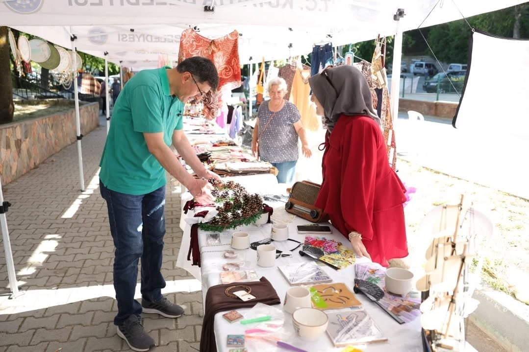 KÜTAHYA'DA KADIN EL EMEĞİ GÜNLERİ İLGİ GÖRDÜ